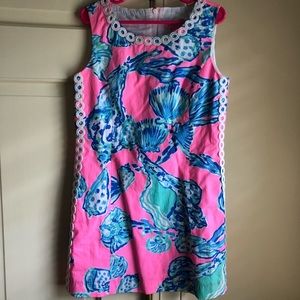 Pink and blue Lilly Pulitzer girls dress